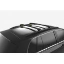 Μπάρες Οροφής Αυτοκινήτου Turtle Roof Rails Air1 (1001-9086) Αλουμινίου Μαύρες