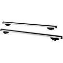 Μπάρες Οροφής Αυτοκινήτου Αλουμινίου Hermes K2AM 120cm Μαύρες