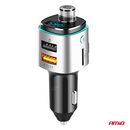 Amio - FM Transmitter Αυτοκινήτου 12/24V με 2xUSB Type-A και Υποδοχή microSD - 1 τεμ. (04654/AM)