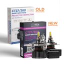 Λάμπες LED H4 Hi Low 60W CT27/360 6500K Cartech 33673