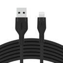 BOOST CHARGE™  USB-A to LTG_silicone, 1M, Black