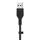 BOOST CHARGE™  USB-A to LTG_silicone, 1M, Black