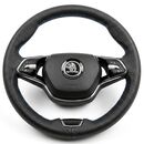 Custom Δερμάτινο Κάλυμμα Τιμονιού PanCar 04.04.04 Με Ραφή