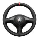 Custom Δερμάτινο Κάλυμμα Τιμονιού PanCar 04.04.04 Με Ραφή
