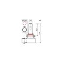 Lampa - Λάμπα H10/HB3/HB4 12V PY20d/P20d/P22d 1550/900lm 6500K Halo LED Quick-Fit Hyper Series με Παθητική Ψύξη - 1 Τεμ. (L5768.6)