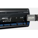 alpine UTE-204DAB Headunit 1-DIN BT/DAB/COLOR/3-RCA