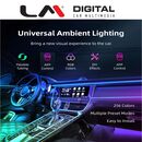 AMBIENT UNIVERSAL 256 colours -18 lights  RGM - BLACK strips 