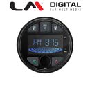 Μαύρο Marine MP3 Player lP6X waterproof, FM/AM receiver,Bluetooth 5.0 , FM radio with 18 stations preset, Bluetooth Music Streaming, can connect amplifier, Multiple compatibility.