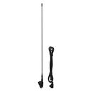 Lampa ΚΕΡΑΙΑ ΟΡΟΦΗΣ ΓΙΑ PEUGEOT/RENAULT/CITROEN (ΜΑΥΡΗ - ΒΑΣΗ & ΚΑΛΩΔΙΟ - UNIVERSAL - 55cm)