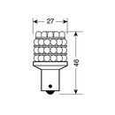 Lampa ΛΑΜΠΑ ΜΟΝΟΠΟΛΙΚΗ 36 LED ΚΟΚΚΙΝΟ ΧΡΩΜΑ
