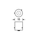 Lampa ΛΑΜΠΑ ΜΟΝΟΠΟΛΙΚΗ 36LED ΠΟΡΤΟΚΑΛΙ 12V PY21W