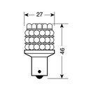 Lampa ΛΑΜΠΑ ΜΟΝΟΠΟΛΙΚΗ 36 LED ΛΕΥΚΟ ΦΩΣ 12V