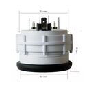 Simoni Racing ΠΙΕΣΗ ΛΑΔΙΟΥ 52mm ΜΑΥΡΟ