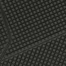 Lampa Πατάκι CALIFORNIA universal Λάστιχο 4τεμ. 45x65 cm + 45x32 cm μαύρο