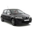 S-dizayn RENAULT MEGANE 2  04-10 Χρωμίου ABS Καπάκι Καθρέφτη