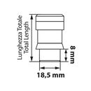 Μπουλόνια Ασφαλείας 12x1,50 42,2mm (19) ίσια με ροδέλα K010 5τεμ