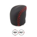 Simoni Racing ΠΟΜΟΛΟ ΤΑΧΥΤΗΤΩΝ SPECIAL PELLE RED SEAM ΔΕΡΜΑΤΙΝΟ ΜΑΥΡΟ/ΚΟΚΚΙΝΟ
