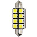 M-Tech ΛΑΜΠΑΚΙΑ ΠΛΑΦΟΝΙΕΡΑΣ C5W/C10 12V 1,92W SV8,5 41mm