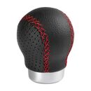 Lampa ΠΟΜΟΛΟ ΤΑΧΥΤΗΤΩΝ ZERO SPORT ΔΕΡΜΑΤΙΝΟ ΜΑΥΡΟ/ΑΛΟΥΜΙΝΙΟ ΜΕ ΚΟΚΚΙΝΗ ΡΑΦΗ 30mm (FIAT+OPEL)