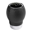 Lampa ΠΟΜΟΛΟ ΤΑΧΥΤΗΤΩΝ IKON ΔΕΡΜΑΤΙΝΟ ΜΑΥΡΟ/ΧΡΩΜΙΟ ΜΕ 7 ΑΥΤΟΚΟΛΛΗΤΑ ΕΝΔΕΙΞΗΣ ΤΑΧΥΤΗΤΩΝ 31mm (FIAT+OPEL)