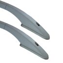 Omtec NISSAN QASHQAI 07-14 /QASHQAI 2014+ ΠΑΡΑΛΛΗΛΕΣ ΜΠΑΡΕΣ ΟΡΟΦΗΣ ΑΛΟΥΜΙΝΙΟΥ ΑΣΗΜΙ