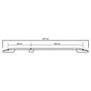 VW T5 2003-2015 /T6 2015+ ΠΑΡΑΛΛΗΛΕΣ ΜΠΑΡΕΣ ΟΡΟΦΗΣ ΑΛΟΥΜΙΝΙΟΥ L1 ΜΑΥΡΕΣ