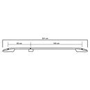Omtec VW T5 2003-2015 /T6 2015+ ΠΑΡΑΛΛΗΛΕΣ ΜΠΑΡΕΣ ΟΡΟΦΗΣ ΑΛΟΥΜΙΝΙΟΥ L1 ΑΣΗΜΙ