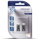 M-Tech W5W 12V T10 W2,1x9,5d LED 4xSMD3528 ΛΕΥΚΟ (ΚΑΡΦΩΤΟ CAN-BUS) BLISTER 2ΤΕΜ. M-TECH