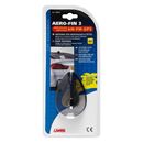 AmericatNew ΚΕΡΑΙΑ ΚΑΡΧΑΡΙΑΣ AERO-FIN 3 12V ΜΑΥΡΗ AM/FM/GPS ΜΕ ΕΝΙΣΧΥΤΗ ΣΗΜΑΤΟΣ 86x170x70mm