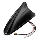 AmericatNew ΚΕΡΑΙΑ ΚΑΡΧΑΡΙΑΣ AERO-FIN 3 12V ΜΑΥΡΗ AM/FM/GPS ΜΕ ΕΝΙΣΧΥΤΗ ΣΗΜΑΤΟΣ 78x148x59mm