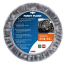 Lampa ΚΑΛΥΜΜΑ ΤΙΜΟΝΙΟΥ FANCY PLUSH 36>42 ΓΚΡΙ ΓΟΥΝΙΝΟ ΧΝΟΥΔΩΤΟ