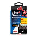 ΚΑΛΥΜΜΑ ΤΙΜΟΝΙΟΥ SKIN-COVER LIPS-LABBRA (ΧΕΙΛΗ) 38/40cm (M) ΜΑΥΡΟ ΕΛΑΣΤΙΚΟ ΠΟΛΥΕΣΤΕΡΙΚΟ 2mm ΠΑΧΟΣ