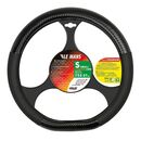 ΚΑΛΥΜΜΑ ΤΙΜΟΝΙΟΥ LE MANS (S) 35/37cm ΔΕΡΜΑΤΙΝΗ ΜΑΥΡΟ/CARBON ΑΟΣΜΟ ECO-FRIENDLY (ΚΟΦΤΟ ΤΙΜΟΝΙ)