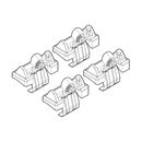 TOYOTA COROLLA 5D 01/02-12/07 KIT ΑΚΡΑ (ΠΟΔΙΑ) ΓΙΑ ΜΠΑΡΕΣ NORDRIVE