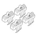 SKODA RAPID SPACEBACK 11/13+ KIT ΑΚΡΑ (ΠΟΔΙΑ) ΓΙΑ ΜΠΑΡΕΣ NORDRIVE