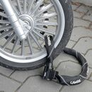 Lampa ΑΝΤΙΚΛΕΠΤΙΚΗ ΚΟΥΛΟΥΡΑ TAIPAN ΜΕ ΝΑΥΛΟΝ ΥΦΑΣΜΑ ΜΑΥΡΗ 90cm 10mm (2 ΚΛΕΙΔΙΑ)