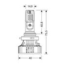 H10/HB3 9005 9-32V 6.500K 6.000lm 72W P20d HALO LED SERIE 7 COMPACT 6LED CREE 2ΤΕΜ. LED KIT