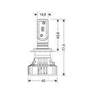 H7 9-32V 6.500K 6.000lm 72W PX26d HALO LED KIT SERIE 7 COMPAC 2ΤΕΜ (ΓΙΑ ΠΡΟΤΖΕΚΤΟΡΕΣ ΑΛΟΓΟΝΟΥ)