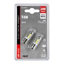 T4W 9-32V BA9s 200lm 10SMD LED ΛΕΥΚΟ BLISTER (ΔΙΠΛΗΣ ΠΟΛΙΚΟΤΗΤΑΣ) LAMPA - 2 ΤΕΜ