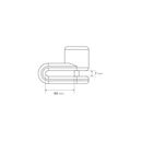 ΑΝΤΙΚΛΕΠΤΙΚΟ ΔΙΣΚΟΦΡΕΝΟΥ PINCH ΚΟΚΚΙΝΟ 5,5mm (2 ΚΛΕΙΔΙΑ)LAMPA - 1 ΤΕΜ