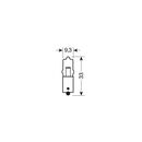 BA9s 12V 10W OSRAM ORIGINAL LINE MINIWATT ΜΟΝΟΠΟΛΙΚΟ ΑΛΟΓΟΝΟΥ LAMPA - 10 ΤΕΜ