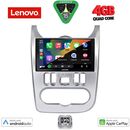 LENOVO LVE 8101SL_CPAA (9inc) MULTIMEDIA TABLET for DACIA DUSTER – LOGAN – SANDERO mod. 2006-2012  (SILVER)