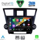 DIGITAL IQ RSD 1719_CPA (10inc) MULTIMEDIA TABLET for TOYOTA HIGHLANDER mod. 2008-2015