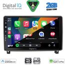 DIGITAL IQ BXC 3517_CPAA (9inc) MULTIMEDIA TABLET for PEUGEOT 407 mod. 2004-2011