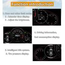 DIGITAL IQ DDD 631_DC (12.3in) DIGITAL INSTRUMENT CLUSTER for PORSCHE CAYENNE mod. 2010-2017
