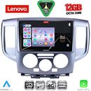 LENOVO SSZ 12458SL_CPA (9inc) MULTIMEDIA TABLET for NISSAN NV 200 mod. 2009-2020 (SILVER)