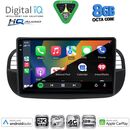 DIGITAL IQ BXK 20130BL_CPAA (9inc) MULTIMEDIA TABLET for FIAT 500 mod. 2007-2015 (BLACK)