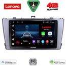 LENOVO LVE 8705SL_CPAA (9inc) MULTIMEDIA TABLET for TOYOTA AVENSIS (T27) mod. 2009-2015 (SILVER)