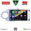 LENOVO LVE 8737SL_CPAA (9inc) MULTIMEDIA TABLET for TOYOTA YARIS mod. 2011-2015  (SILVER)