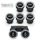 DIQ AMBIENT 8176 CD - AIR VENTS BENZ C-GLC (Digital iQ Turbine Air Vent Ambient Light Kit MERCEDES C - GLC mod. 2015-2021)